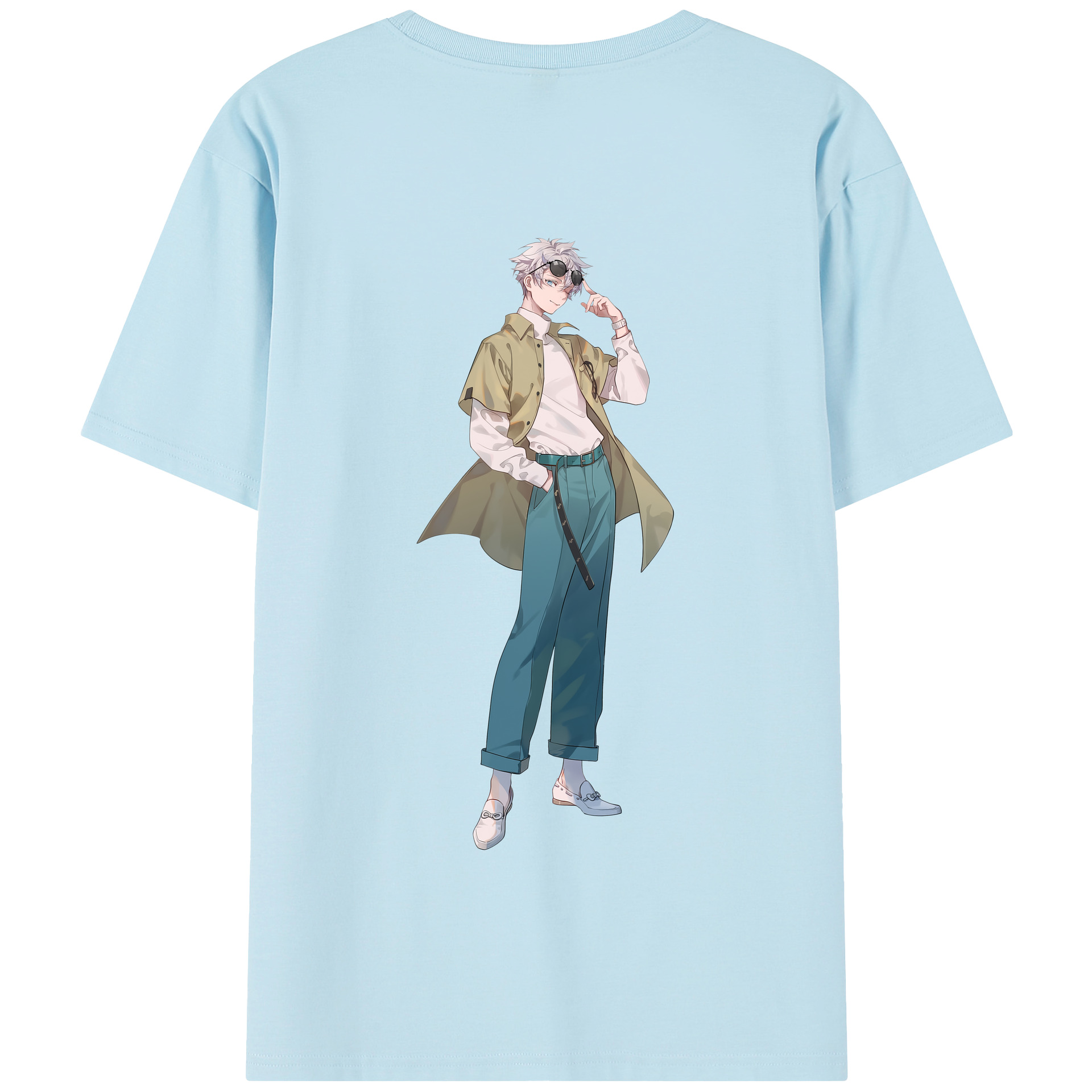 （画像用） 呪術廻戦 Jujutsu Kaisen 綿100％半袖Tシャツ（背面プリント）